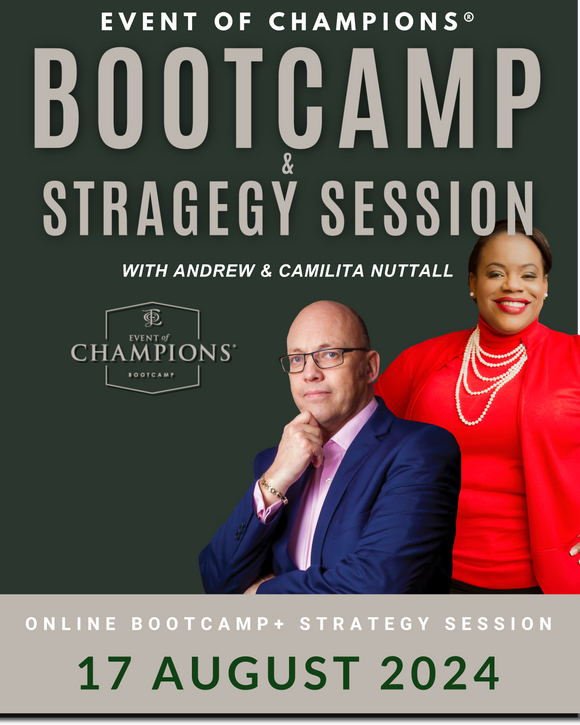 EVENT OF CHAMPIONS BOOTCAMP & STRATEGY SESSION | ONLINE EVENT