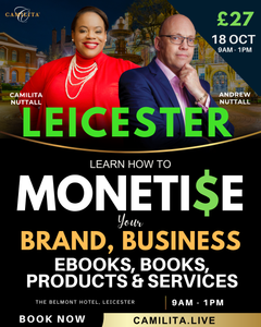 MONETISE YOUR BRAND, BUSINESS, PRODUCTS, SERVICES, BOOKS, EBOOKS | LEICESTER