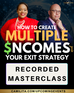 CREATE MULTIPLE INCOMES & EXIT STRATEGY | RECORDED MASTERCLASS