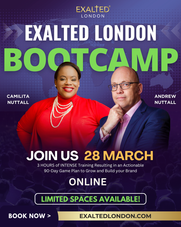 EXALTED LONDON | BUSINESS BOOTCAMP