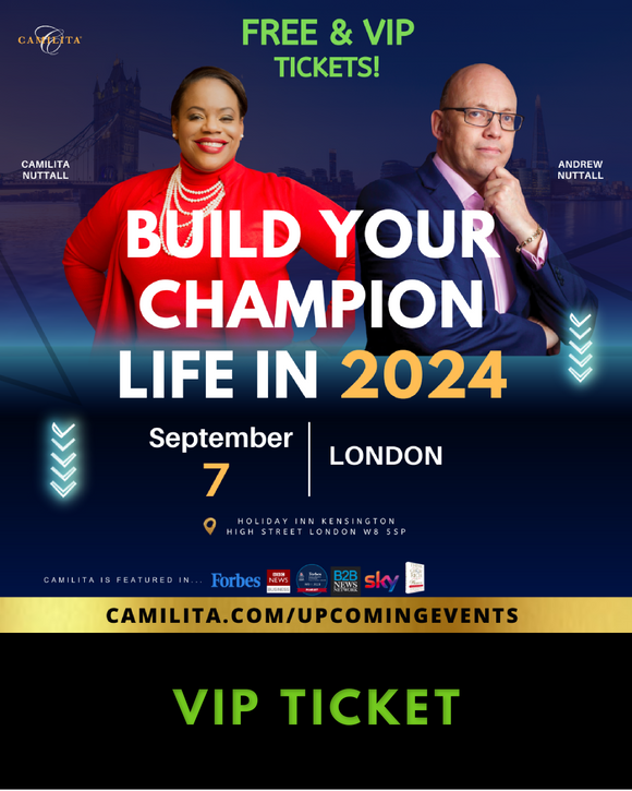 BUILD YOUR CHAMPION LIFE IN 2024 | VIP TICKET