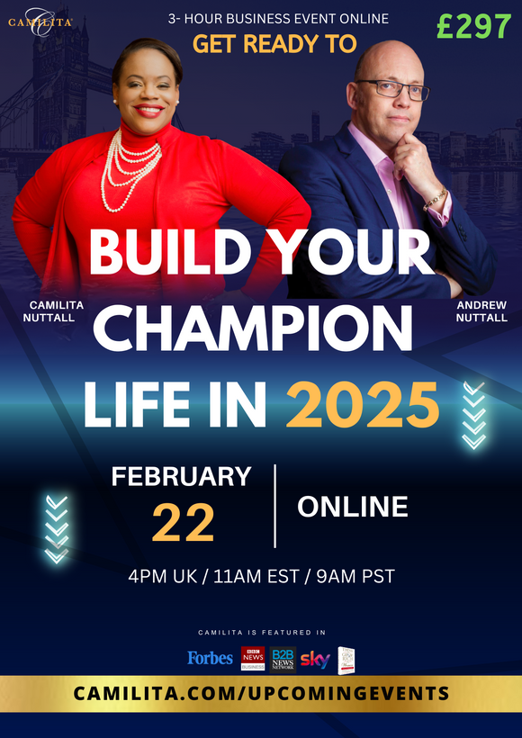 BUILD YOUR CHAMPION LIFE IN 2025 | ONLINE EVENT