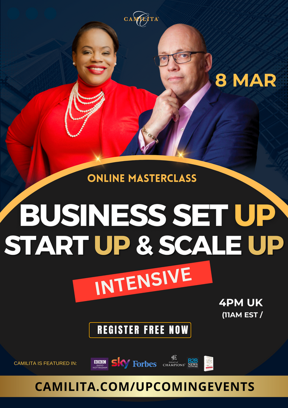 BUSINESS SET UP, START UP & SCALE UP IN 2025 | INTENSIVE