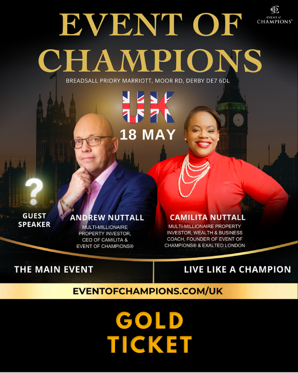 EVENT OF CHAMPIONS ® UK | GOLD TICKET