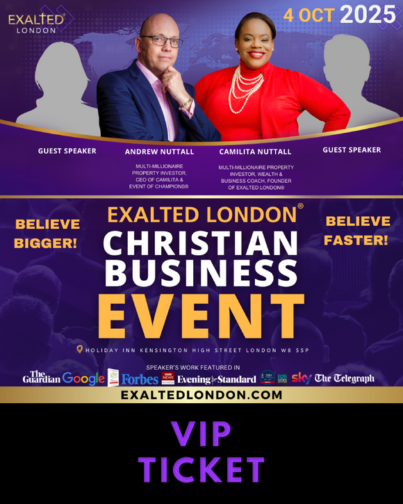 EXALTED LONDON EVENT | VIP TICKET