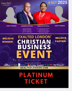 EXALTED LONDON EVENT | PLATINUM TICKET