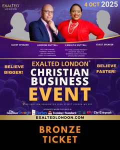 EXALTED LONDON EVENT | BRONZE TICKET