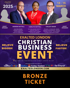 EXALTED LONDON EVENT | BRONZE TICKET