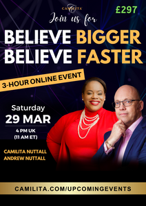 BELIEVE BIGGER AND BELIEVE FASTER | ONLINE EVENT