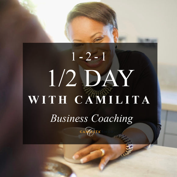 1-2-1 VIP HALF DAY WITH CAMILITA | 5 Hours