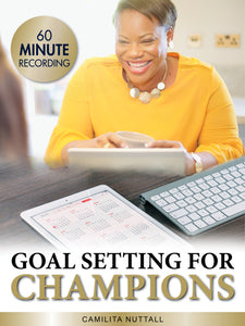 GOAL SETTING FOR CHAMPIONS | MASTERCLASS