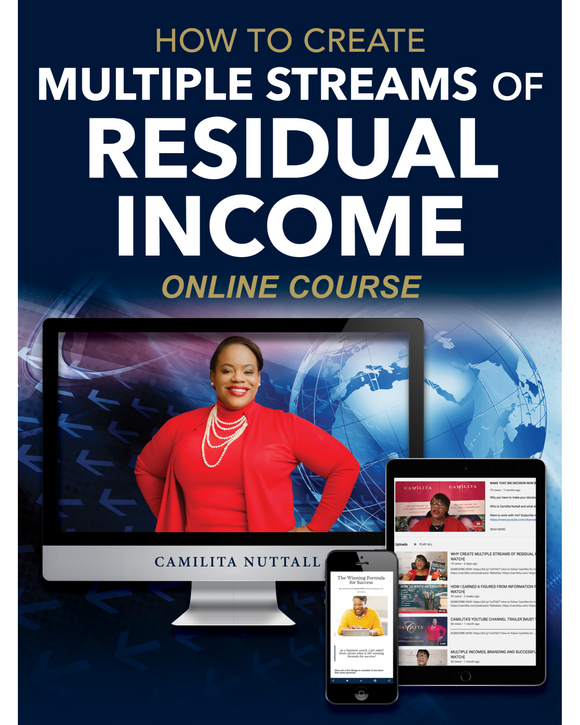 CREATING RESIDUAL INCOME | ONLINE COURSE