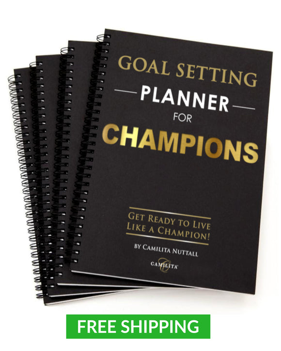 GOAL SETTING PLANNER FOR CHAMPIONS | PACK OF 4